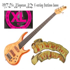 MTD's Kingston KZ 5-string fretless bass 